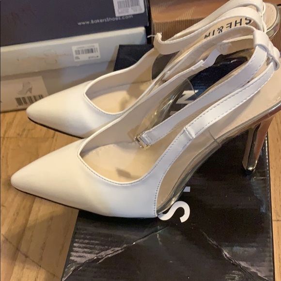 White Pumps - Picture 2 of 2